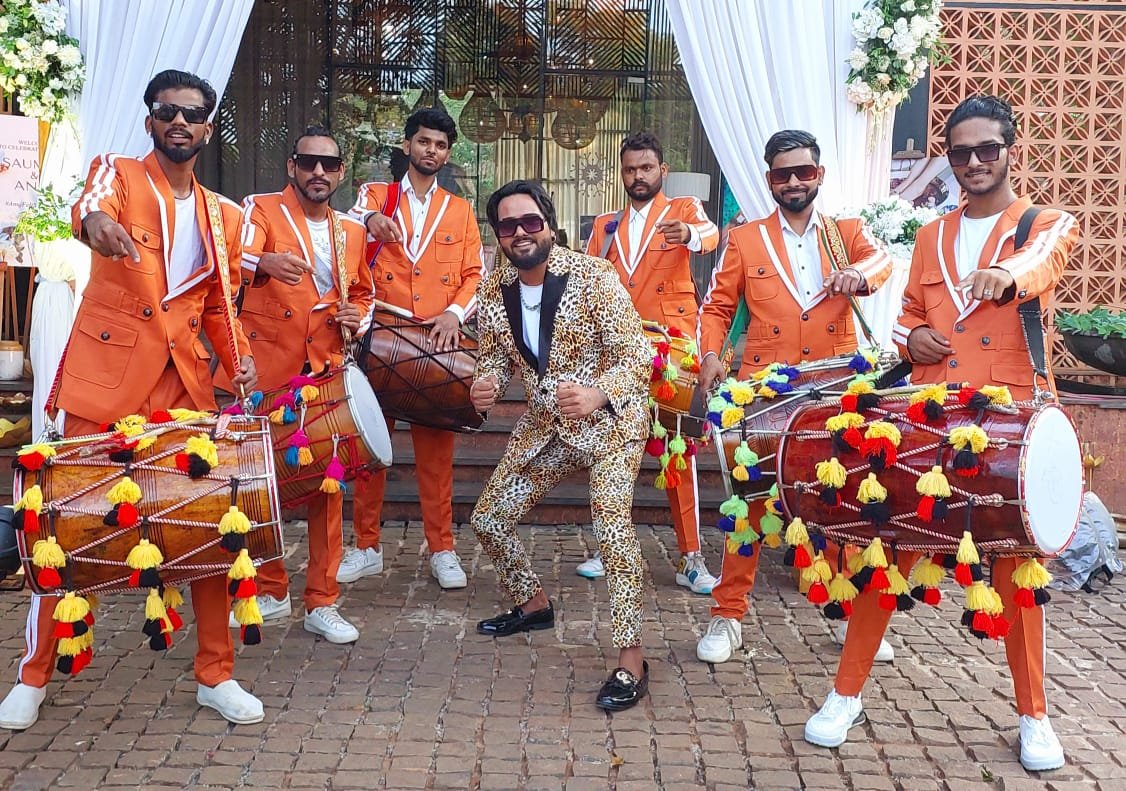 dhol wala in goa, punjabi dhol goa, wedding dhol goa (1)