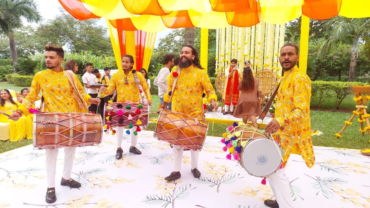 dhol wala in goa, punjabi dhol goa, wedding dhol goa (2)